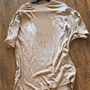 Darc Sport Wolves Tan Short Sleeve Tee